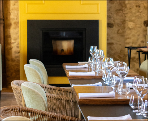 Privatisez un lieu atypique pour un repas d'affaires, de famille, un repas intimiste en couple au Restaurant 